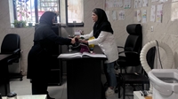 تقدیر دکتر احمدی از دندانپزشکان شبکه 